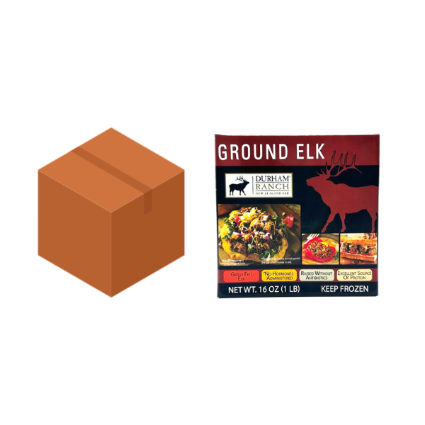 GROUND ELK 12X1 LBS Mad Butcher Meat Co.