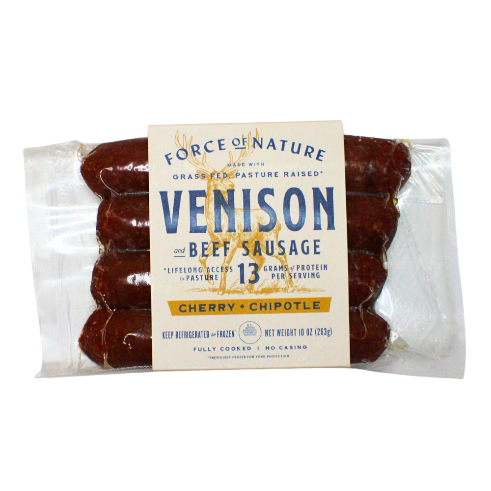 VENISON BEEF SAUSAGE 10 OZ – Mad Butcher Meat Co. VENISON BEEF SAUSAGE 10 OZ – Mad Butcher Meat Co.
