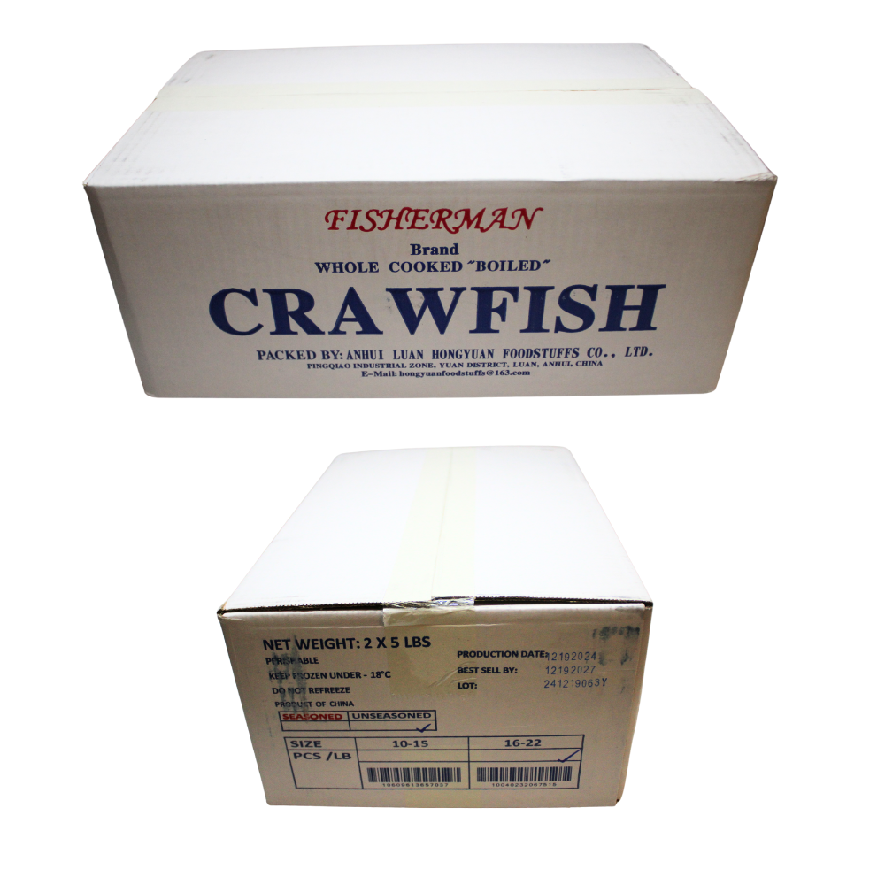 broil boxed frozen fish CRAWFISH COOKED 2X5 LBS – Mad Butcher Meat Co