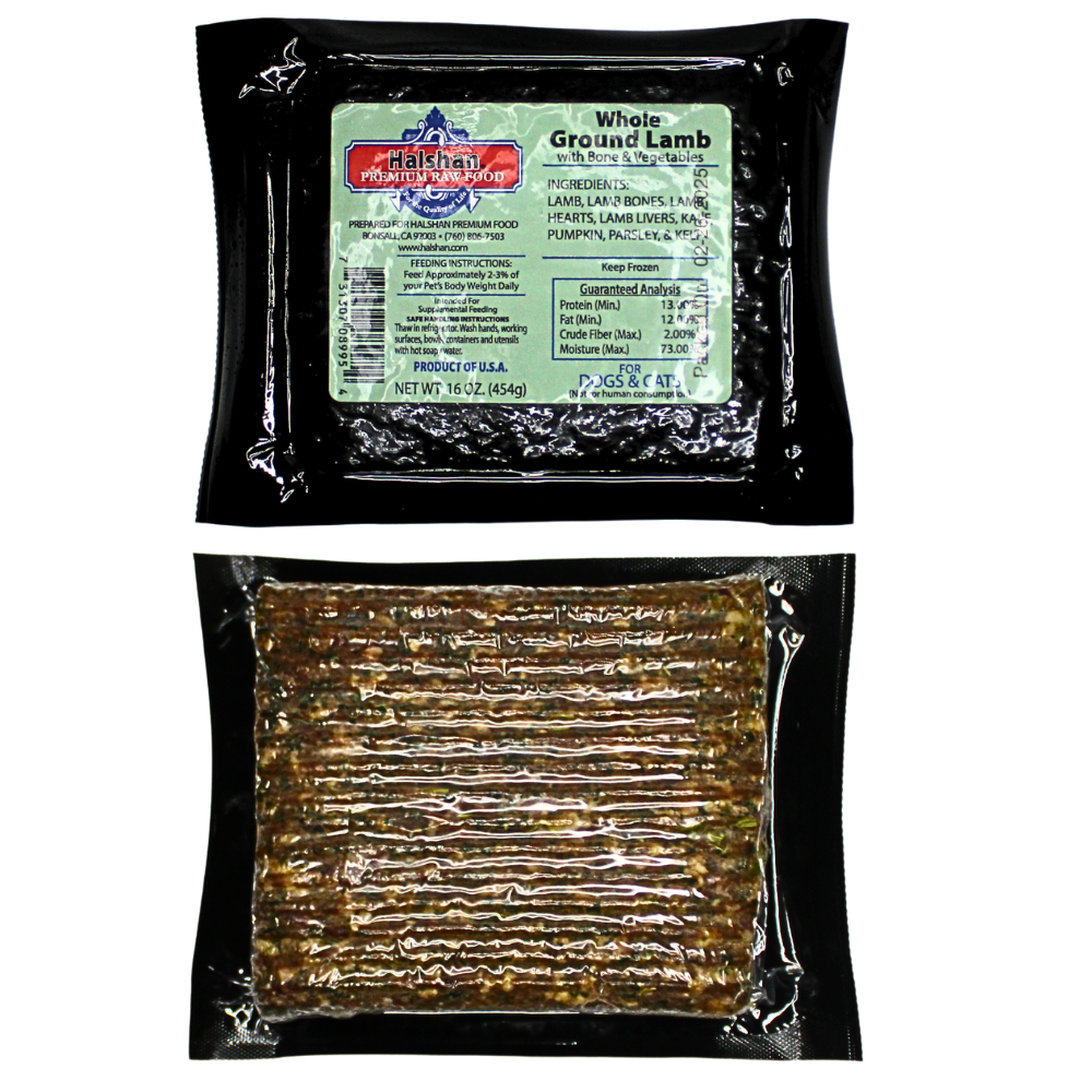 ケ*ウ様 Butcher ProductS HALSHAN LAMB AND VEGETABLE BLEND 1 LBS – Mad Butcher Meat Co.