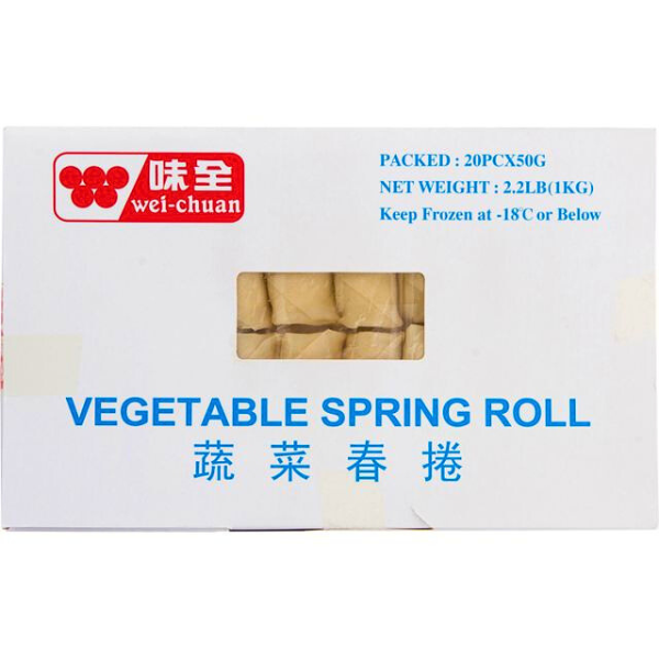 Spring Roll Small Pack VEGETABLE SPRING ROLLS 2.2 LBS – Mad Butcher Meat Co.